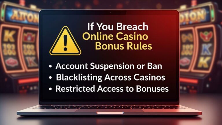 What Happens If You Breach Casino Bonus Rules?